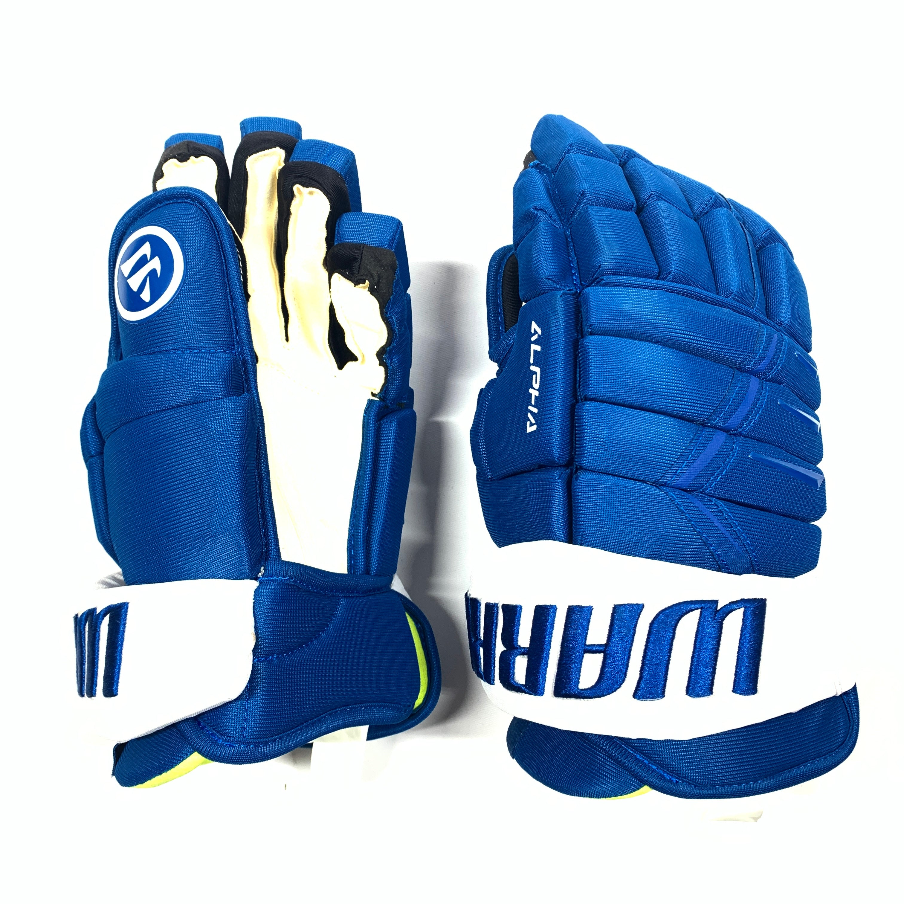 Warrior Alpha DX - Gant Pro Stock (Bleu/Blanc)